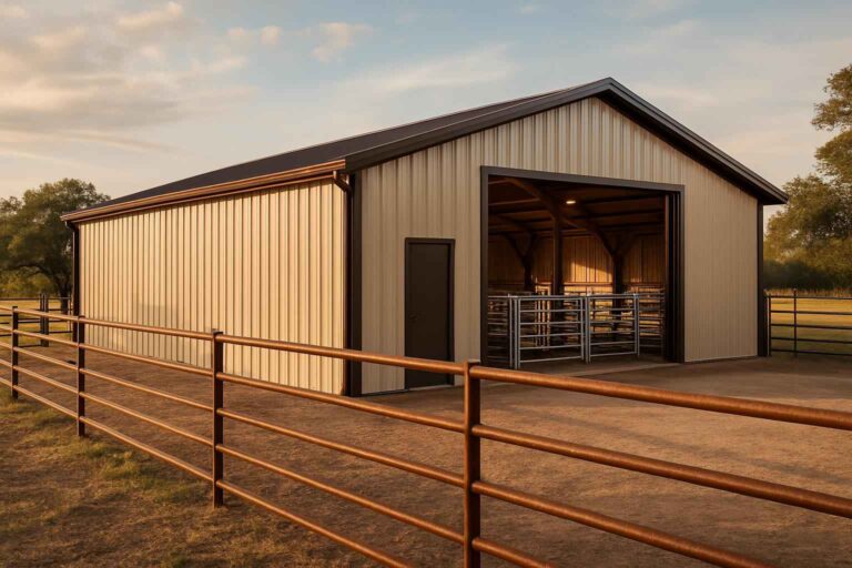 livestock barn builder in blanco tx