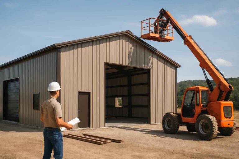 metal building contractor near me in ingram tx