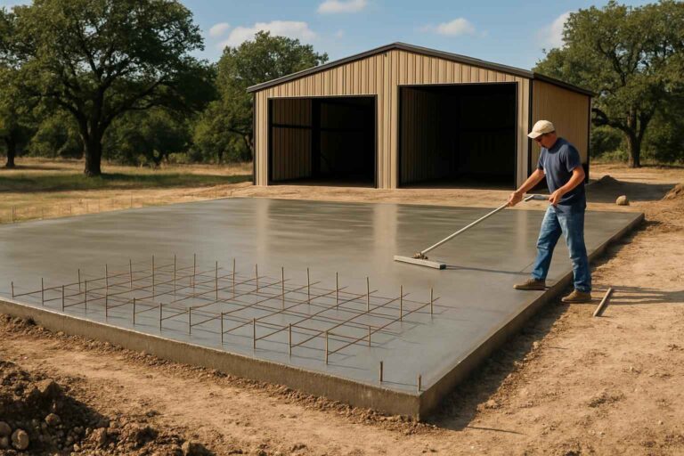 monolithic slab contractor in sisterdale tx