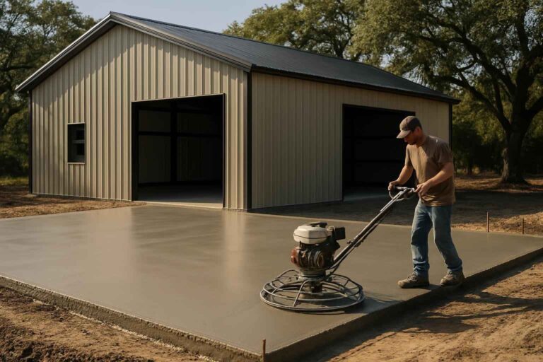 monolithic slab contractor in waring tx