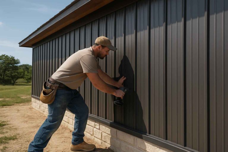 panel siding installer in blanco tx