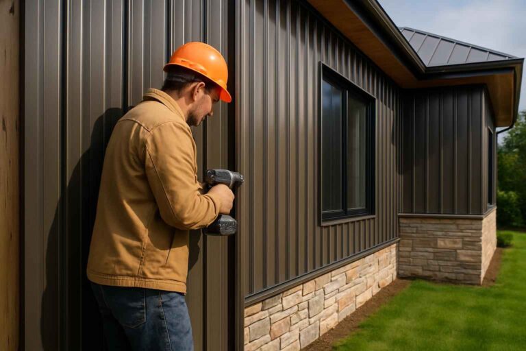 panel siding installer in harper tx