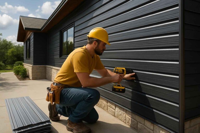 panel siding installer in kerrville tx