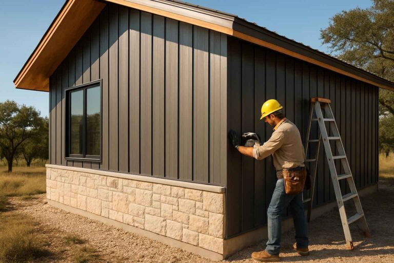 panel siding installer in sisterdale tx