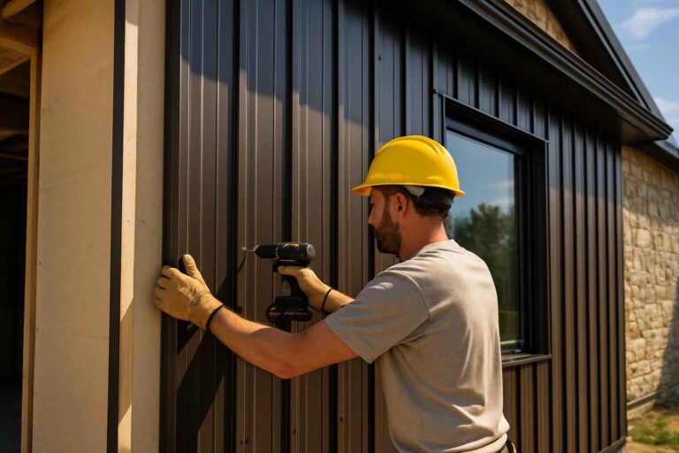 panel siding installer in waring tx