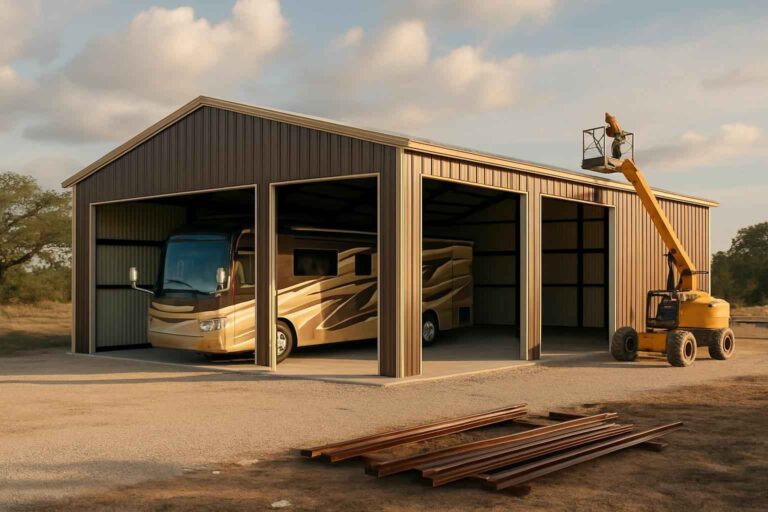 rv bay construction service in harper tx