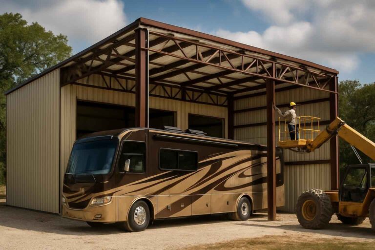 rv bay construction service in sisterdale tx