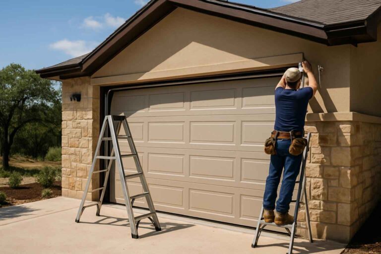 sectional door installer in comfort tx
