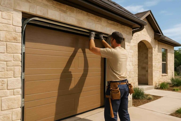sectional door installer in kerrville tx