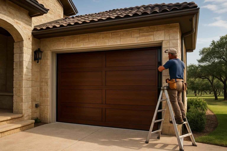 sectional door installer in sisterdale tx