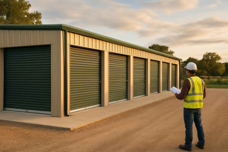 self storage building contractor in harper tx