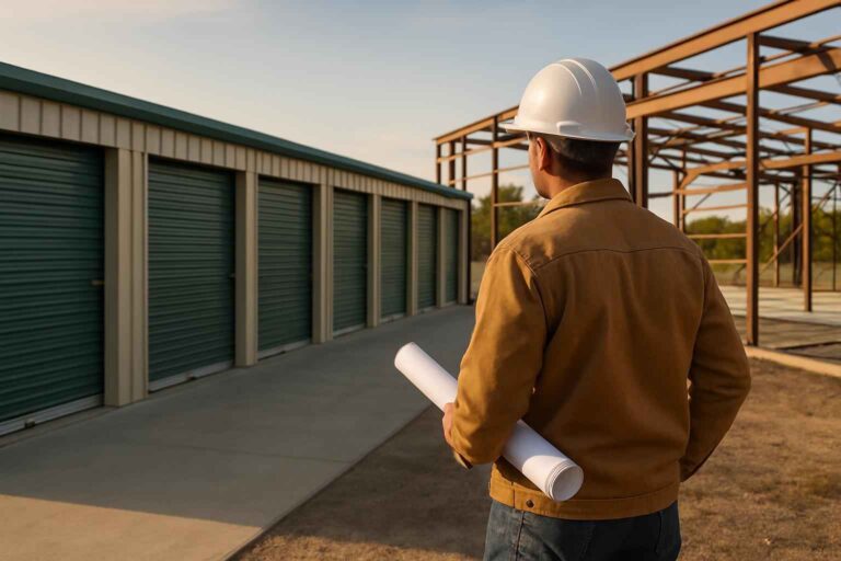 self storage building contractor in ingram tx