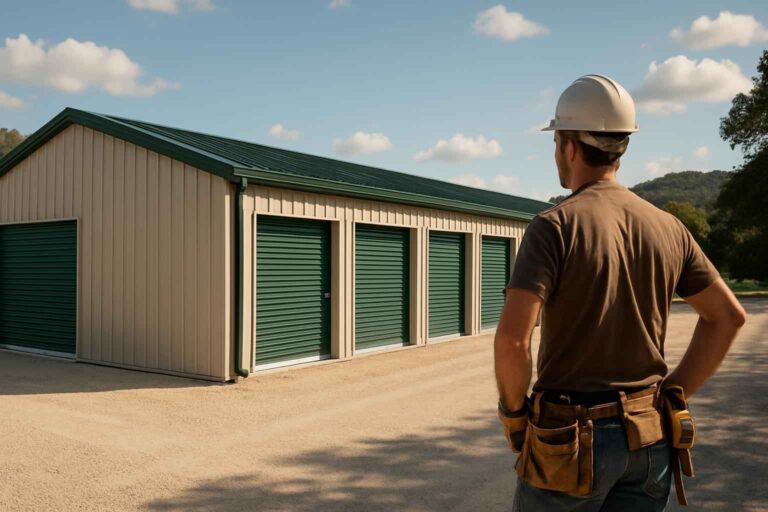 self storage building contractor in sisterdale tx