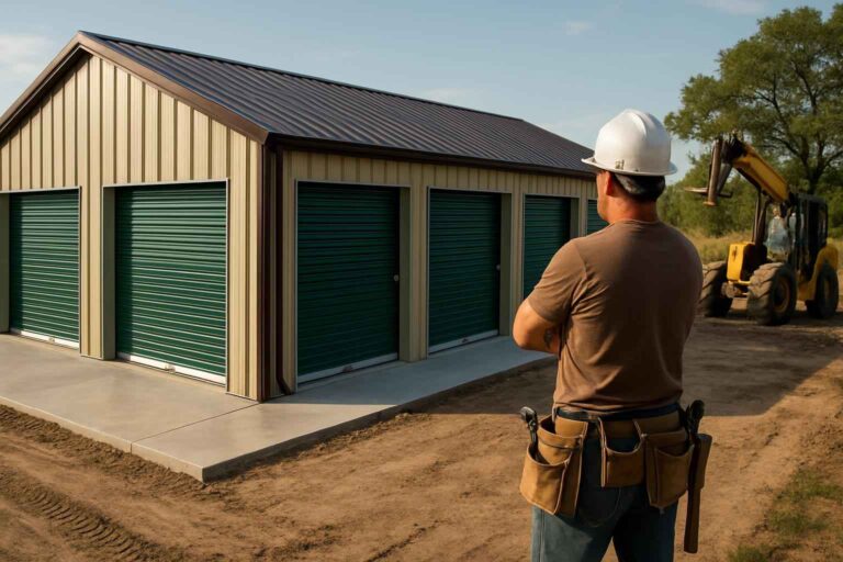 self storage building contractor in waring tx