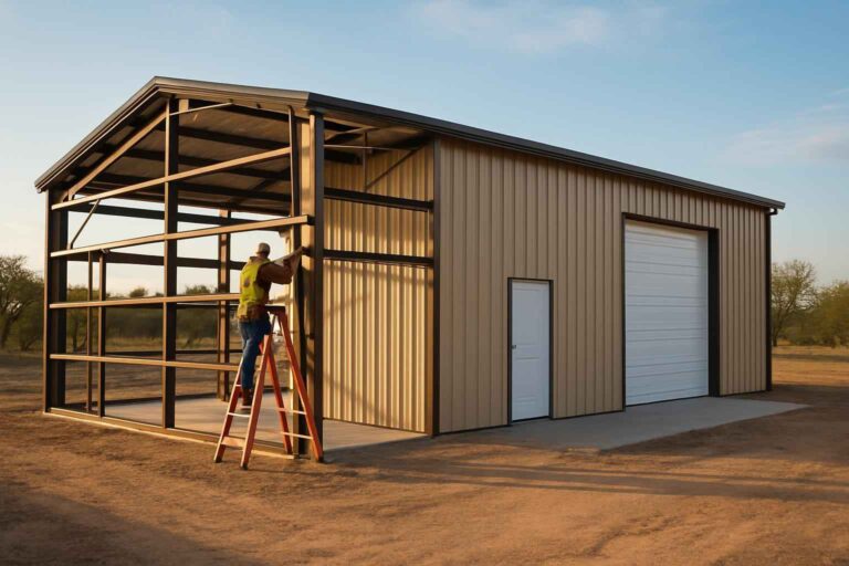 shop building design service in johnson city tx