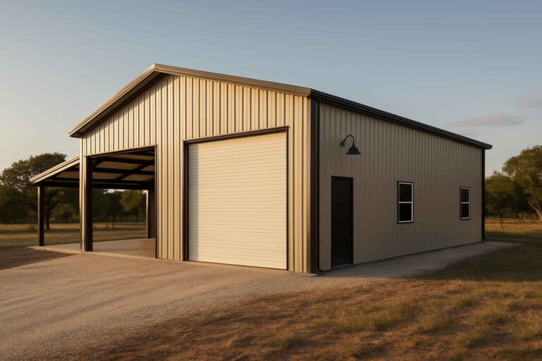 shop building design service in sisterdale tx