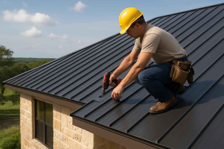 standing seam roof installer in center point tx