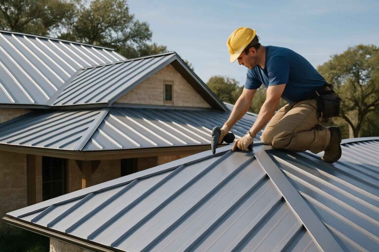 standing seam roof installer in comfort tx