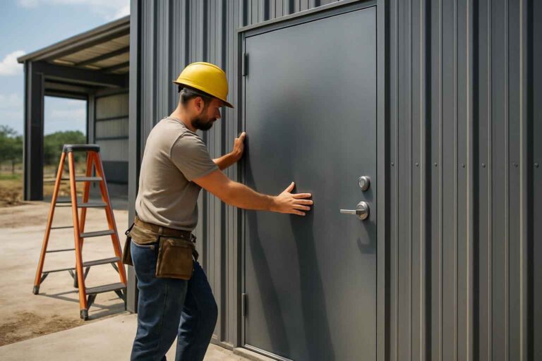 steel walk door installer in johnson city tx
