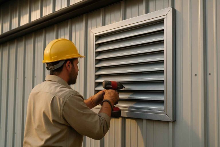 wall louver installer in center point tx