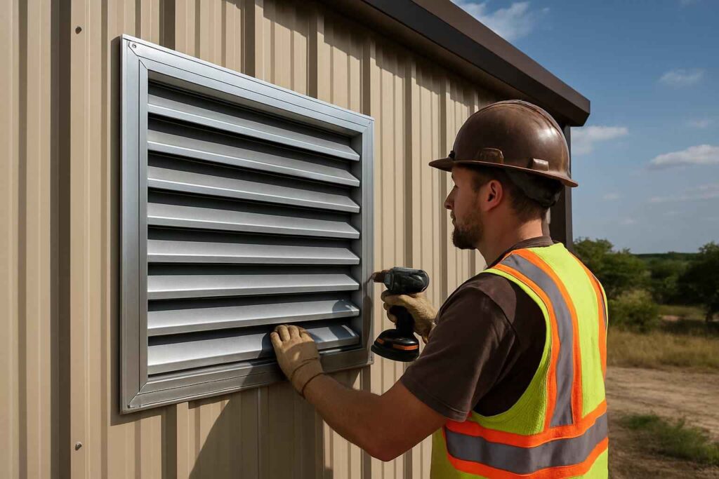 wall louver installer in harper tx