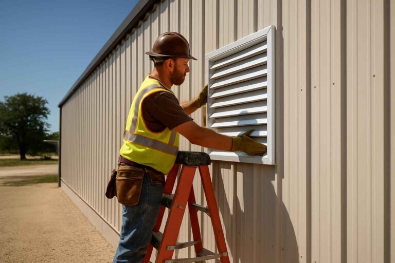 wall louver installer in johnson city tx