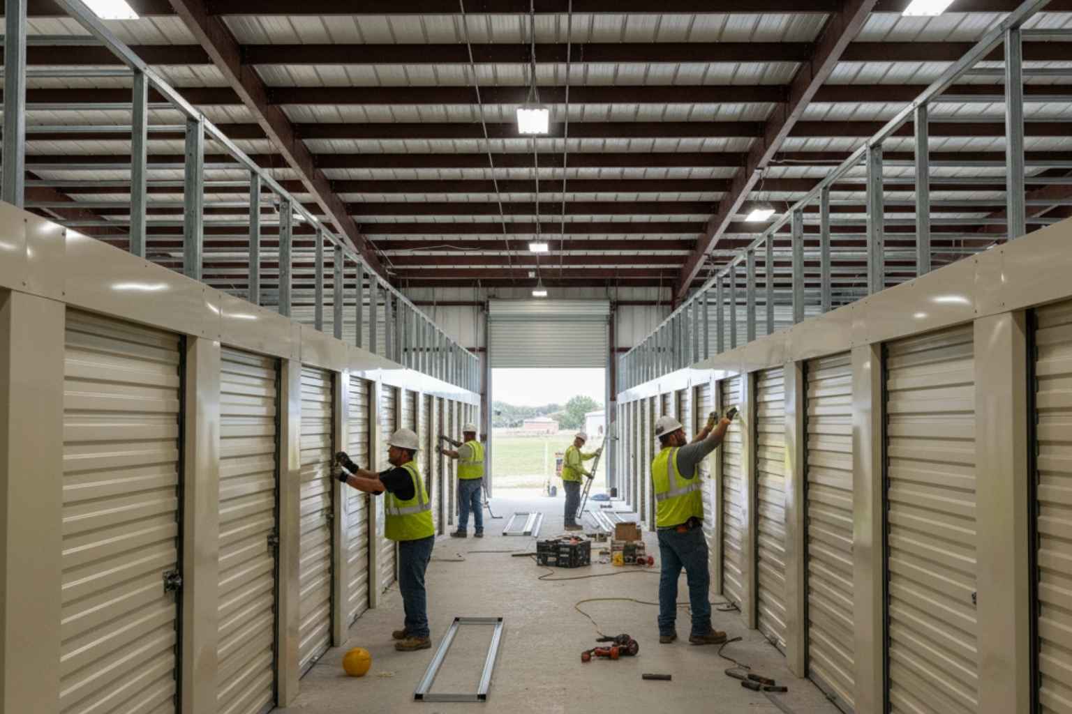Corridor System Installation in Hunt TX