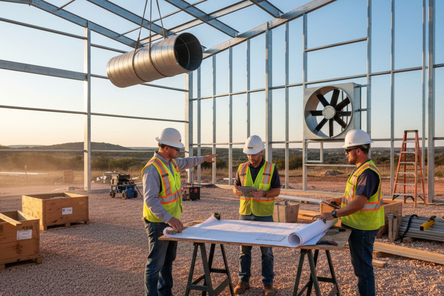 Ventilation Cost Estimate In Round Mountain TX