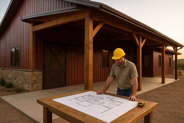 barndominium floor plan service in cypress mill tx