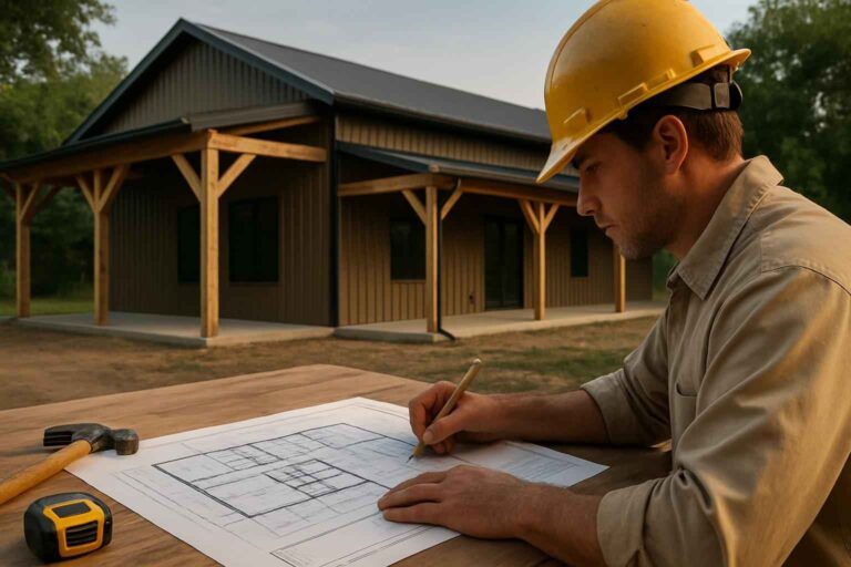 barndominium floor plan service in hunt tx