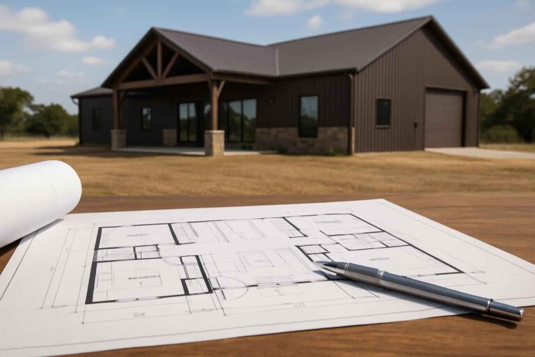 barndominium floor plan service in llano tx