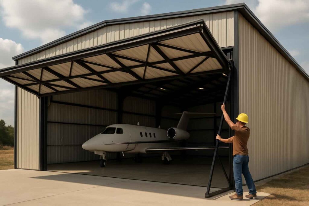 hangar door installer in granite shoals tx