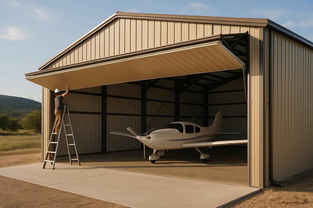 hangar door installer in mountain home tx