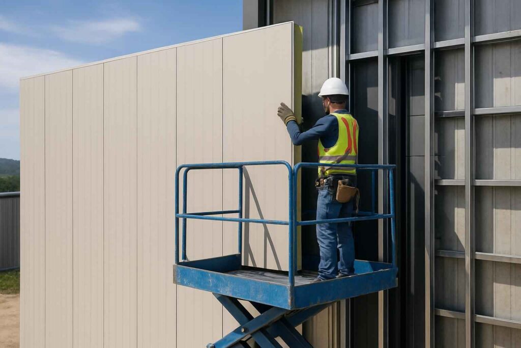 imp wall installation service in round mountain tx