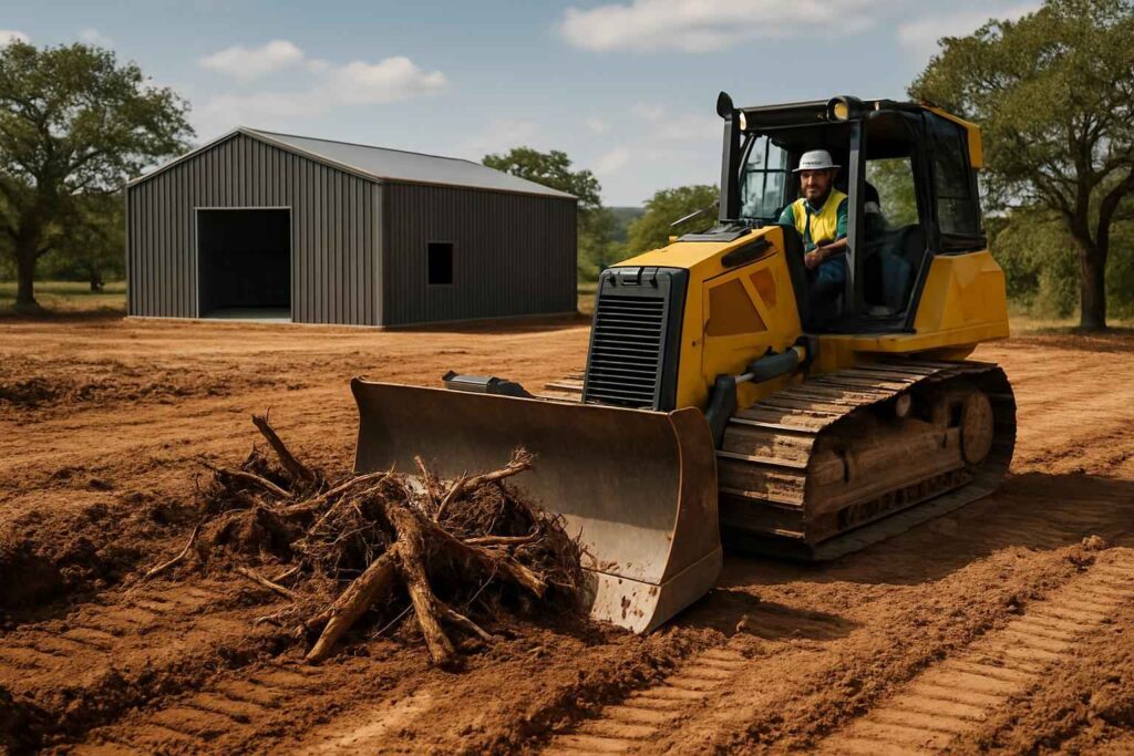 land clearing service in round mountain tx