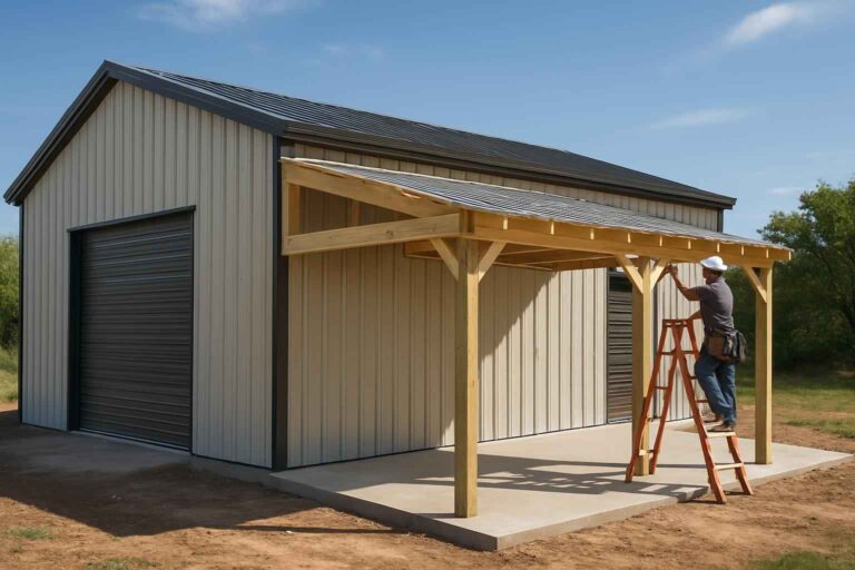 lean to design service in granite shoals tx