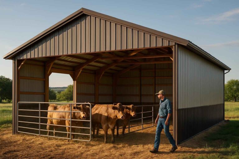 livestock barn builder in boerne tx