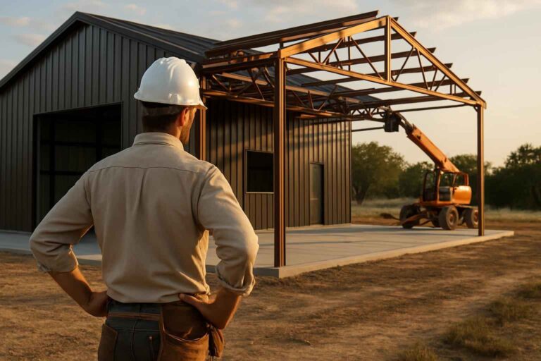 metal building contractor near me in kingsland tx
