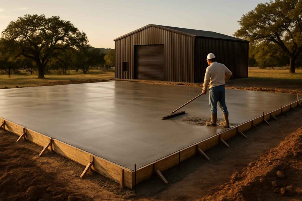 monolithic slab contractor in cypress mill tx