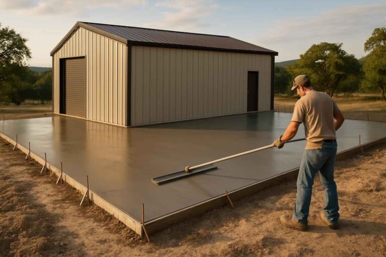 monolithic slab contractor in hunt tx