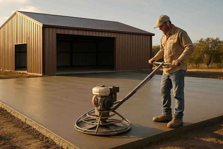 monolithic slab contractor in llano tx