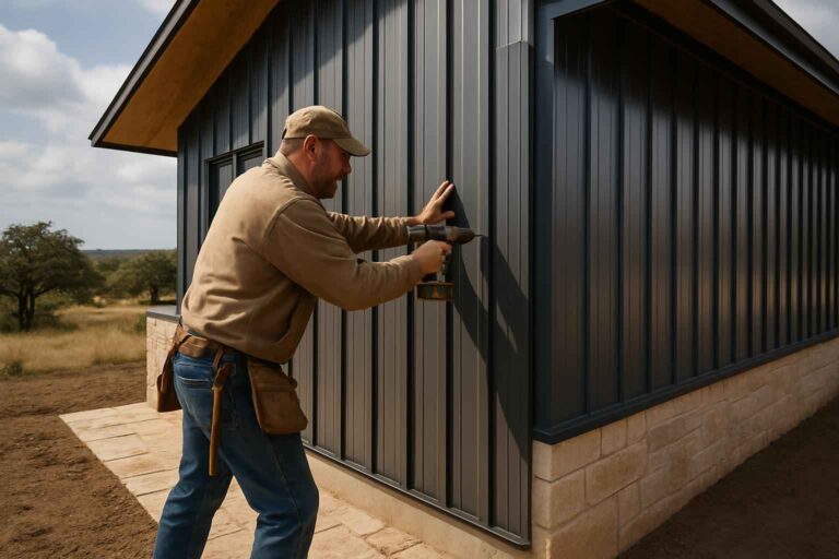 panel siding installer in llano tx