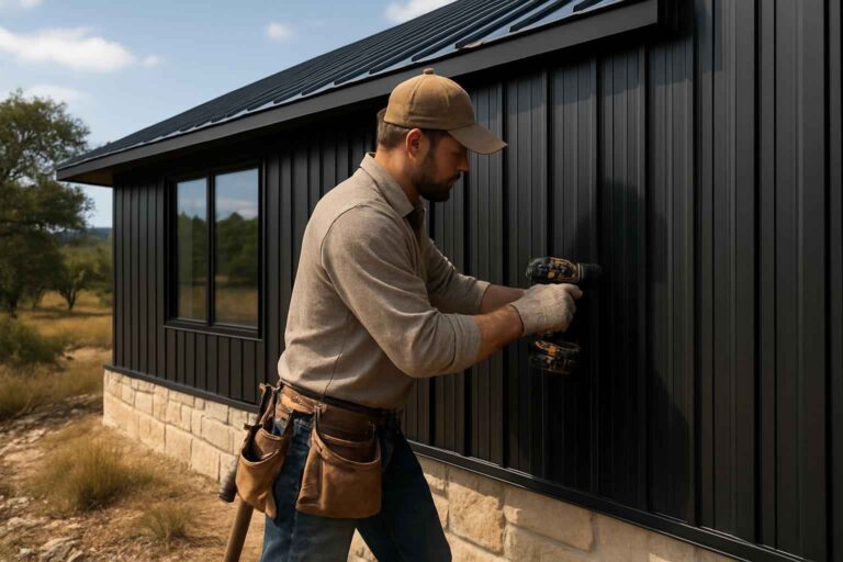 panel siding installer in mountain home tx