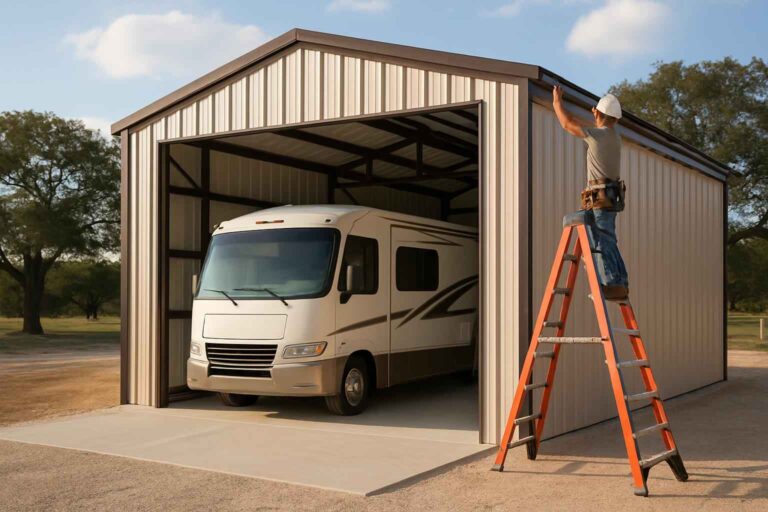 rv bay construction service in kendalia tx