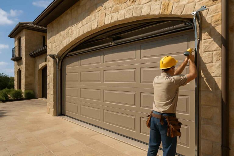 sectional door installer in llano tx