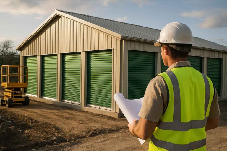 self storage building contractor in kendalia tx