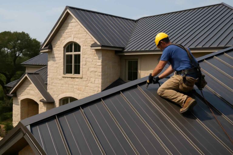 standing seam roof installer in boerne tx