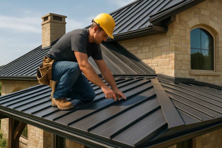 standing seam roof installer in kendalia tx
