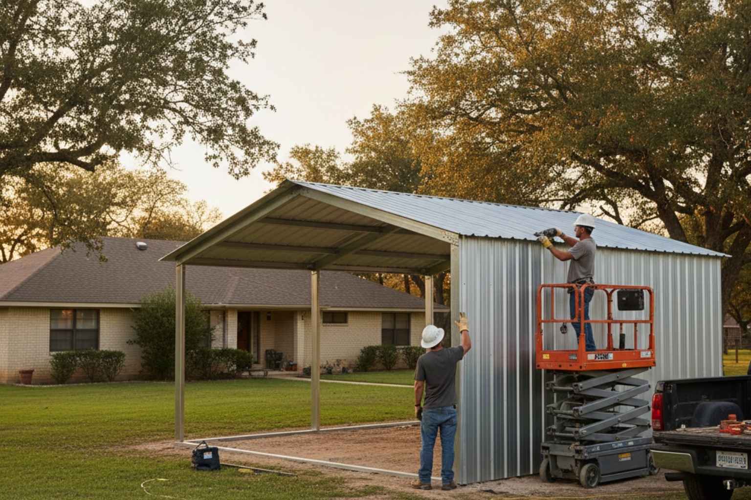 Detached Garage Builder in Mason TX