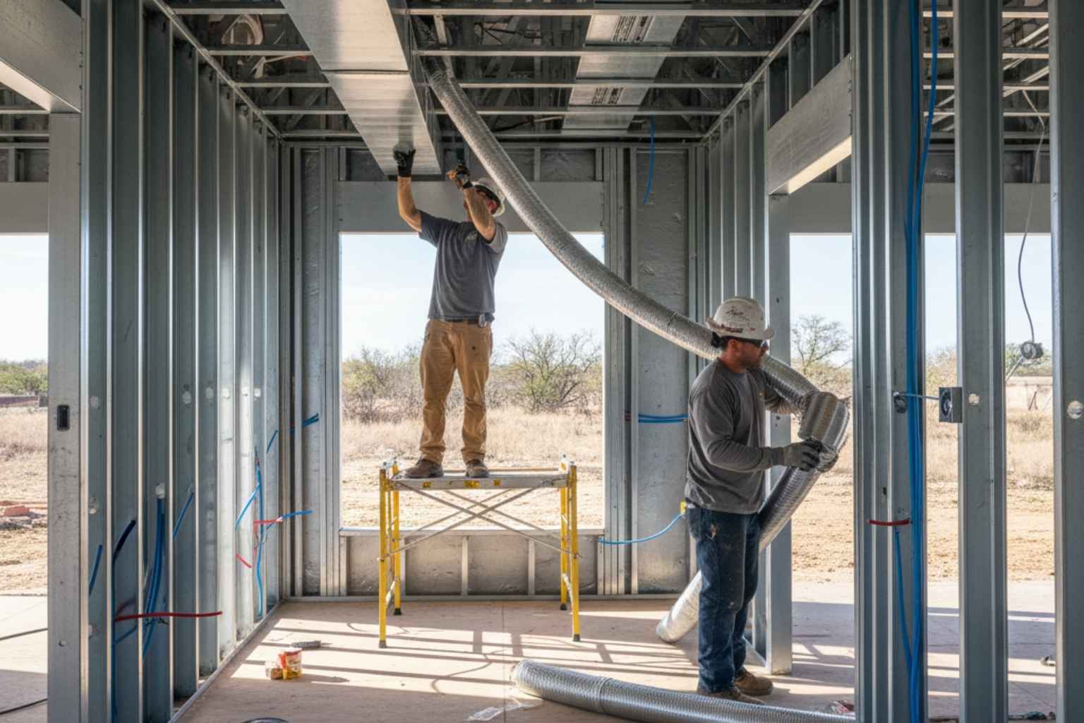 HVAC Rough In Service In Kingsland TX